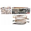 Image 1 : Grouping of Colt Grips with Grouping of Edged Weapons and Magazines
