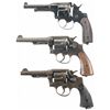 Image 1 : Three Double Action Revolvers
