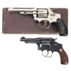 Image 1 : Collector's Lot of Two Smith & Wesson .32 Hand Ejector Double Action Revolvers