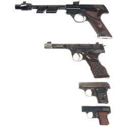 Four Semi-Automatic Pistols