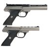 Image 2 : Two Colt Semi-Automatic .22 Pistols with Cases