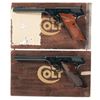 Image 1 : Two Boxed Colt Semi-Automatic Target Pistols