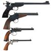 Image 1 : Collector's Lot of Four Single Shot Firearms