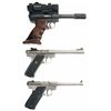 Image 2 : Three Semi-Automatic 22 Caliber Target Pistols