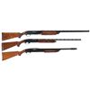 Image 1 : Three Shotguns-A) Remington Model 31 TC Trap Slide Action Shotgun,