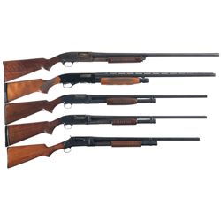 Five Slide Action Shotguns