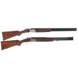Two Italian Over/Under Shotguns