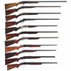 Image 1 : Ten Single Barrel Shotguns and One Rifle/Shotgun Combination Gun