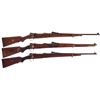 Image 1 : Collector's Lot of Three German Gew 98 Bolt Action Rifles