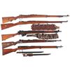 Image 1 : Five Bolt Action Rifles