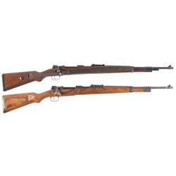 Two K98 Bolt Action Rifles