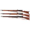 Image 2 : Three Vetterli Bolt Action Rifles