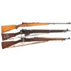 Image 1 : Three Bolt Action Rifles