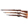 Image 2 : Three Bolt Action Rifles