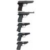 Image 2 : Five European Semi Automatic Pistols