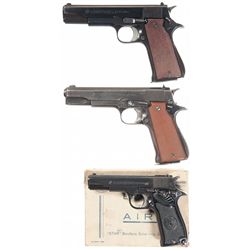 Three Star Semi-Automatic Pistols