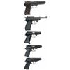 Image 2 : Five European Semi-Automatic Pistols