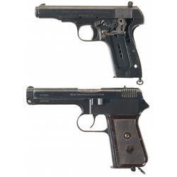 Two European Semi-Automatic Pistols