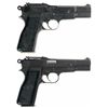 Image 2 : Two Canadian Inglis Mark I* High Power Pistols