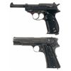 Image 1 : Two European Semi-Automatic Martial Pistols