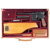 Image 1 : Navy Arms TU-711 Broomhandle Mauser Copy Semi-Automatic Pistol with Box, Case, Shoulder Stock/Holste