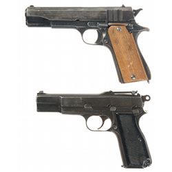 Two Semi-Automatic Pistols