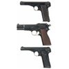 Image 1 : Three European Semi-Automatic Pistols