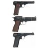 Image 2 : Three European Semi-Automatic Pistols