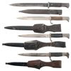 Image 1 : Four German Bayonets with Scabbards