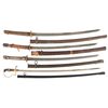 Image 1 : Three Japanese Style Swords and One Nazi German Sword