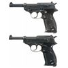 Image 1 : Two P-38 Semi-Automatic Pistols
