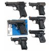 Image 1 : Six Beretta Semi-Automatic Pistols