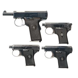 Four Semi-Automatic Pistols