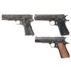 Image 1 : Three Semi-Automatic Pistols