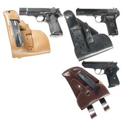 Three Semi-Automatic Pistols