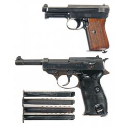 Two German Semi-Automatic Pistols