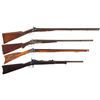 Image 1 : Four Long Guns with Miscellaneous Items