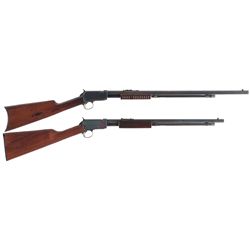 Two Winchester Slide Action Rifles