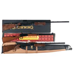 Two Shotguns and One Rifle