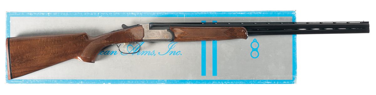 American Arms Model Silver II Over/Under Shotgun with Original Box and ...