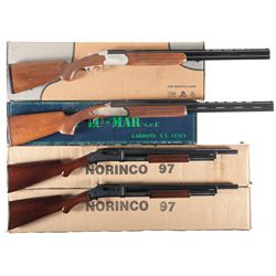 Four Boxed Shotguns