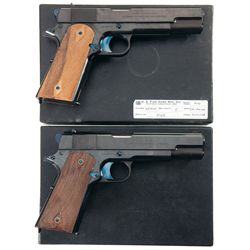 Two Boxed United States Fire Arms Manufacturing Co. Model 1910 Semi-Automatic Pistols