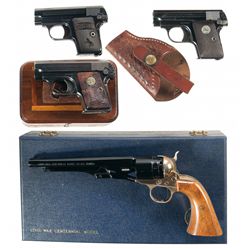 Four Colt Handguns