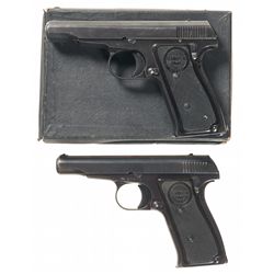 Two Remington UMC Model 51 Semi-Automatic Pistols