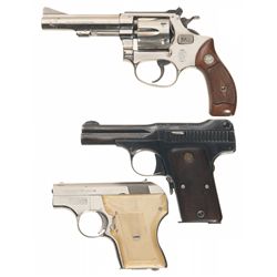 Collector's Lot of Three Smith & Wesson Hand Guns