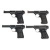 Image 1 : Collector's Lot of Four Savage Semi-Automatic Pistols