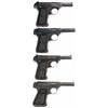 Image 2 : Collector's Lot of Four Savage Semi-Automatic Pistols