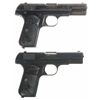 Image 2 : Two Colt Model 1903 Semi-Automatic Hammerless Pocket Pistols with Boxes