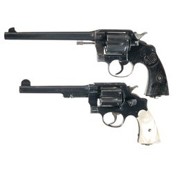 Two American Double Action Revolvers with Commonwealth Martial Proofs