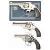 Image 1 : Collector's Lot of Three Smith and Wesson 32 Caliber Double Action Revolvers